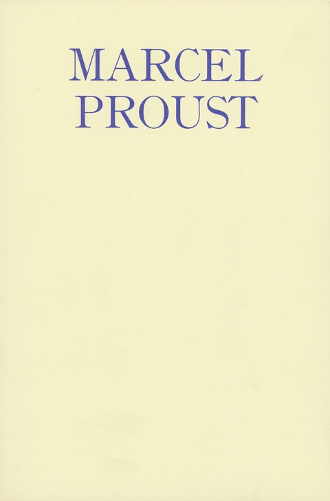 Sprache und Sprachen bei Marcel Proust - 