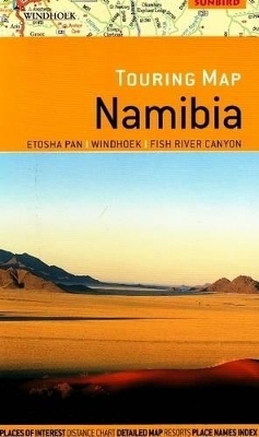 Namibia Touring Map - John Hall