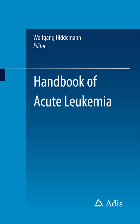 Handbook of Acute Leukemia - 