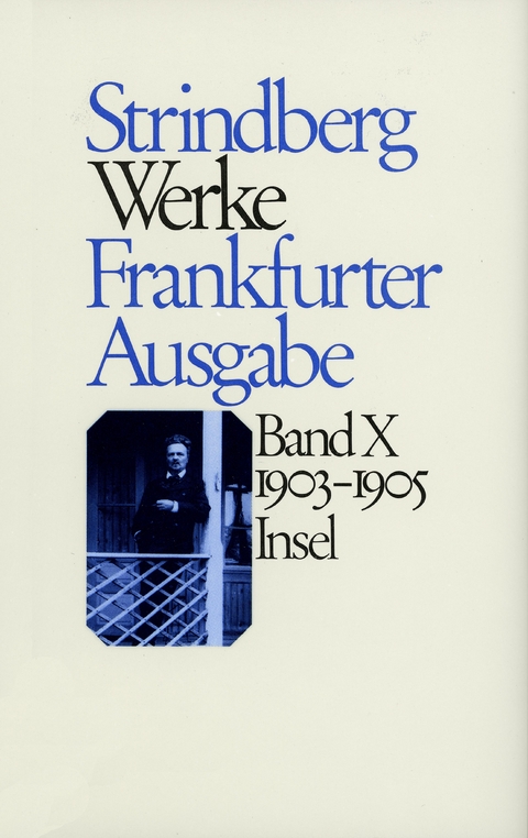 Werke in zeitlicher Folge. Frankfurter Ausgabe in zwölf Bänden - August Strindberg