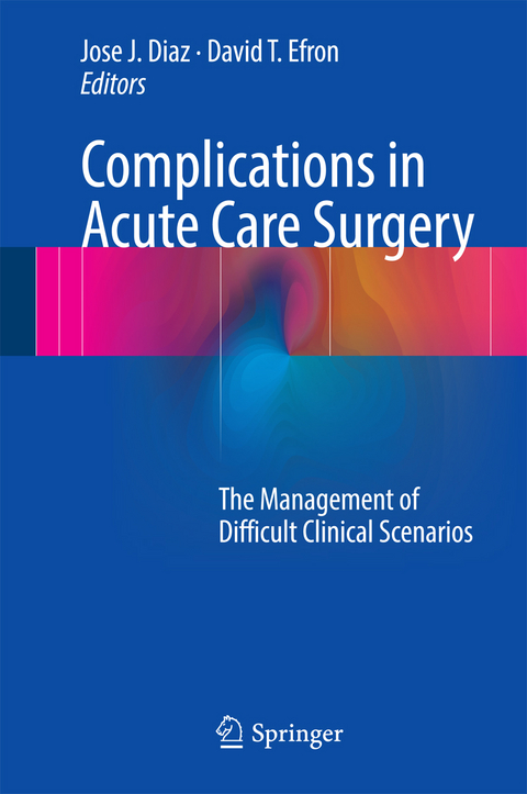 Complications in Acute Care Surgery - 