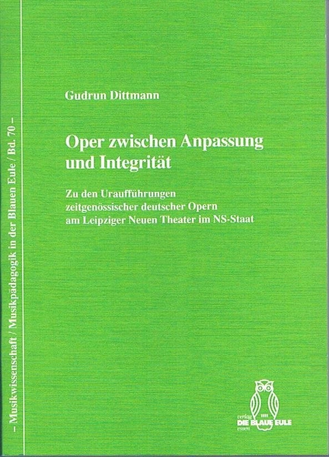 Zwischen Anpassung und Integrität - Gudrun Dittmann