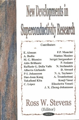 New Developments in Superconductivity Research - 