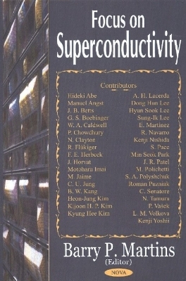 Focus on Superconductivity - 