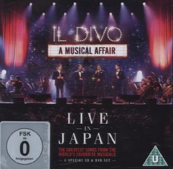 A Musical Affair: Live in Japan, 1 Audio-CD + 1 DVD (Special CD & DVD Set) -  Il Divo