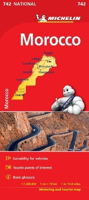 Morocco - Michelin National Map 742 -  Michelin