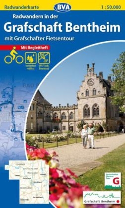 Radwanderkarte BVA Radwandern in der Grafschaft Bentheim 1:50.000, reiß- und wetterfest, GPS-Tracks Download