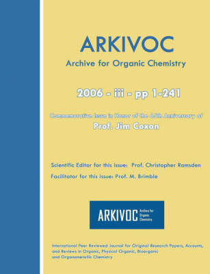 Arkivoc 2006 (III) Commemorative for Prof. Jim Coxon - 