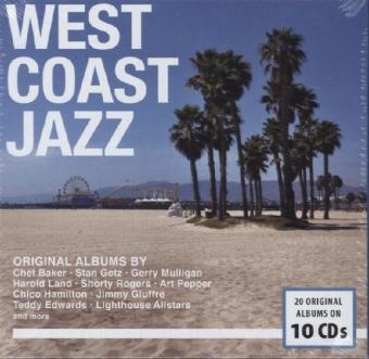 West Coast Jazz - Original Album, 10 Audio-CDs -  Various