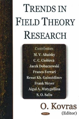 Trends in Field Theory Research - 