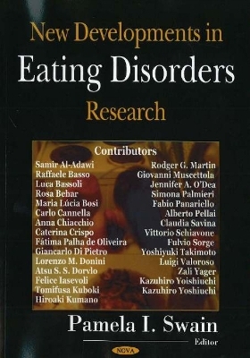 New Developments in Eating Disorders Research - 