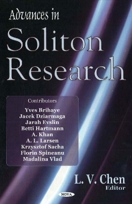 Advances in Soliton Research - 