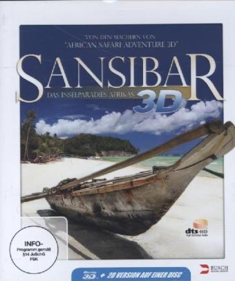 Sansibar 3D, 1 Blu-ray