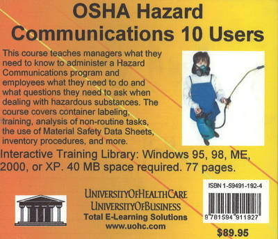 OSHA Hazard Communications, 10 Users - Daniel Farb