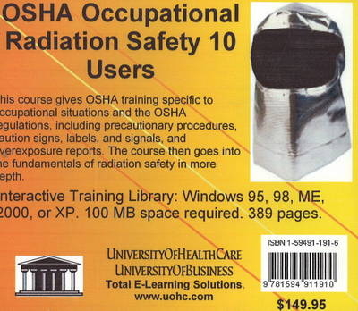 OSHA Occupational Radiation Safety, 10 Users - Daniel Farb