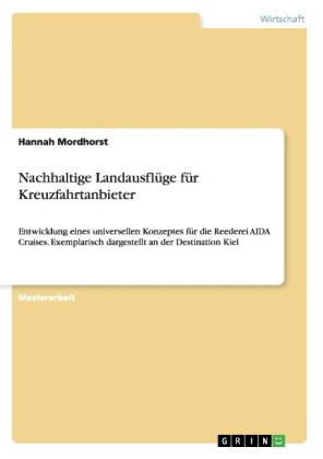 Nachhaltige LandausflÃ¼ge fÃ¼r Kreuzfahrtanbieter - Hannah Mordhorst