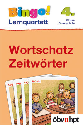 Bingo!-Lernquartett Wortschatz/Zeitwörter 4. Kl. - Elena Kratzer