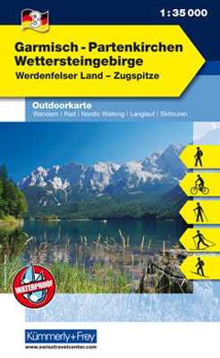 Garmisch - Partenkirchen, Wettersteingebirge, Werdenfelser Land, Zugspitze