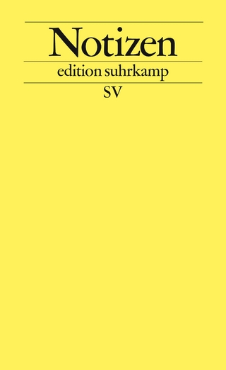 Notizbuch edition suhrkamp gelb - 