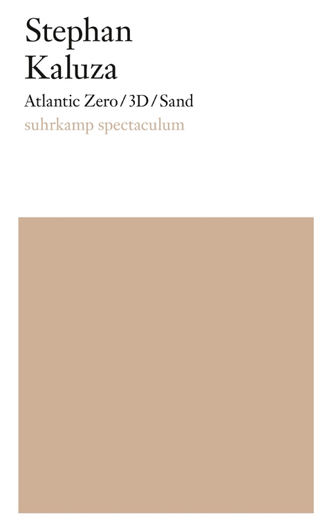Atlantic Zero/3D/Sand - Stephan Kaluza