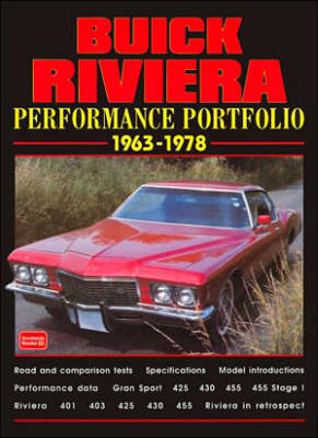 Buick Riviera Performance Portfolio 1963-78 - 