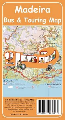 Madeira Bus & Touring Map - David Brawn