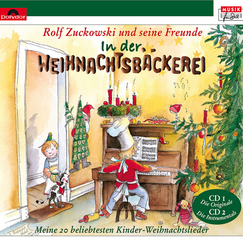 In der Weihnachtsbäckerei, 2 Audio-CDs - Rolf Zuckowski
