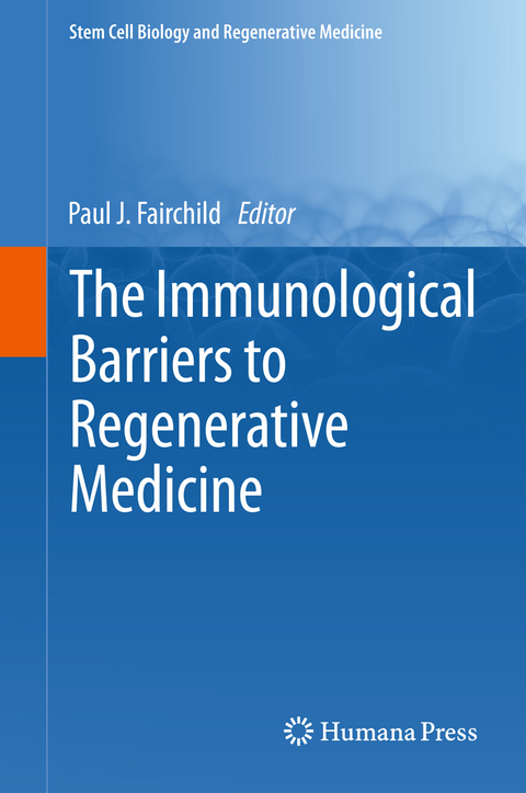 The Immunological Barriers to Regenerative Medicine - 