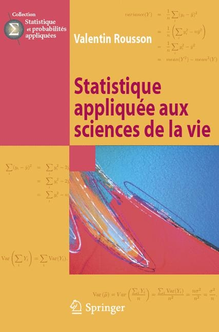 Statistique Appliquee Aux Sciences de La Vie