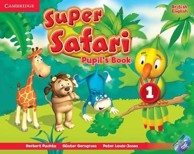 Super Safari Level 1 Pupil's Book with DVD-ROM - Herbert Puchta, Günter Gerngross, Peter Lewis-Jones