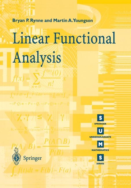 Linear Functional Analysis - Bryan P. Rynne, Martin A. Youngson