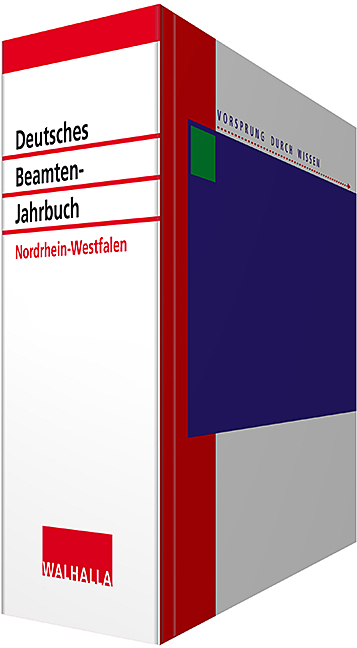 Deutsches Beamten-Jahrbuch Nordrhein-Westfalen -  Walhalla Fachredaktion