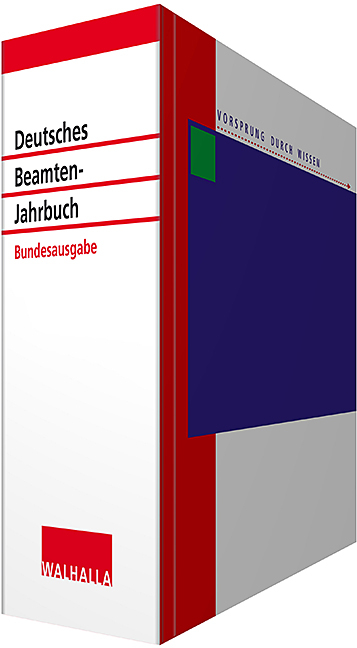 Deutsches Beamten-Jahrbuch Bund -  Walhalla Fachredaktion