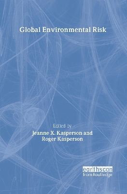 Global Environmental Risk - Jeanne X. Kasperson, Roger E. Kasperson