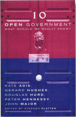 Open Government - Stephen Platten