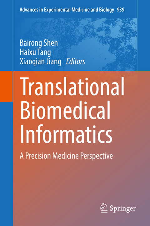 Translational Biomedical Informatics - 