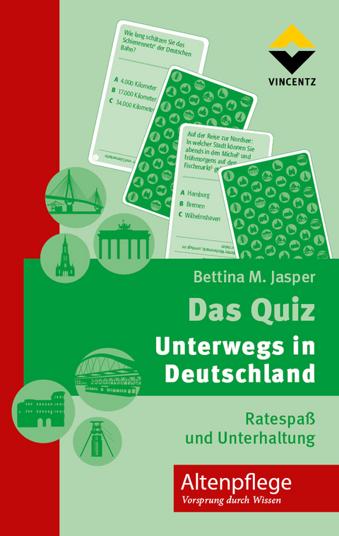 Das Quiz - Unterwegs in Deutschland - Bettina M. Jasper