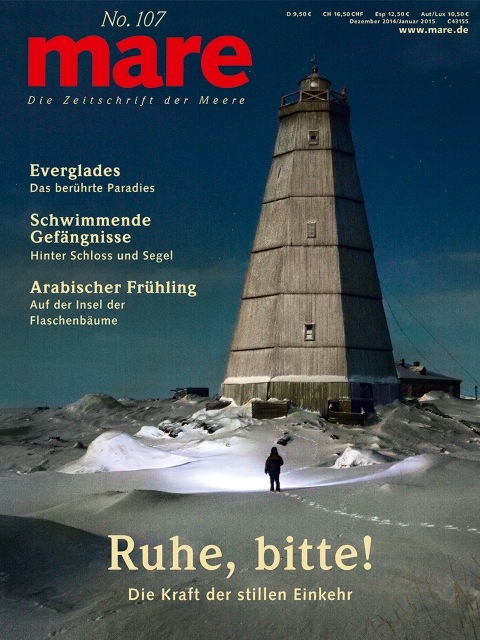 mare - Die Zeitschrift der Meere / No. 107 / Ruhe, bitte! - 