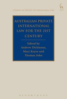 Australian Private International Law for the 21st Century - 
