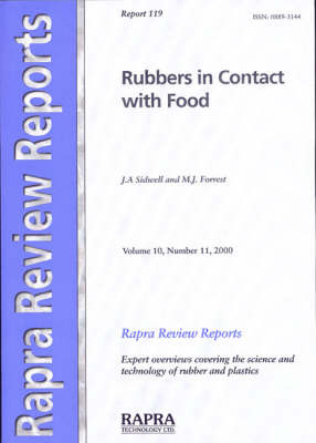 Rubbers in Contact with Food - J.A. Sidwell, M.J. Forrest