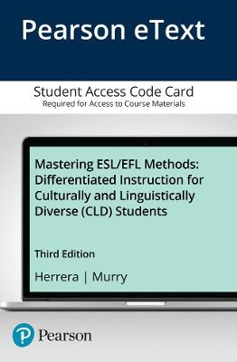 Mastering ESL/EFL Methods - Socorro Herrera, Kevin Murry