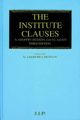 The Institute Clauses - N. Geoffrey Hudson, J. C. Allen