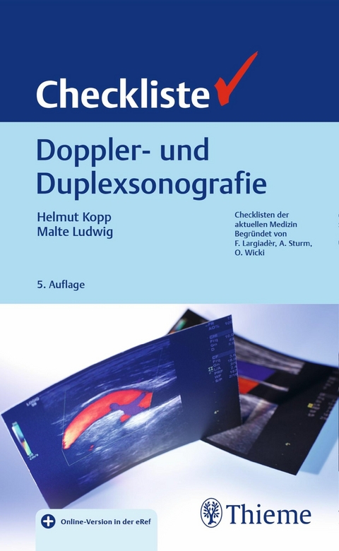 Checkliste Doppler- und Duplexsonografie -  Helmut Kopp,  Malte Ludwig