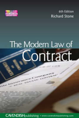 The Modern Law of Contract - Richard Stone