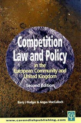 Competition Law - Barry Rodger, Angus MacCulloch