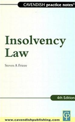 Practice Notes on Insolvency Law 3/e -  Frieze