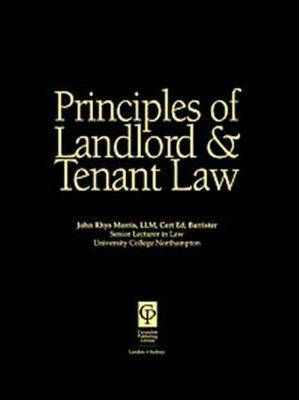 Principles of Landlord & Tenant 2/e - John Reece Morris