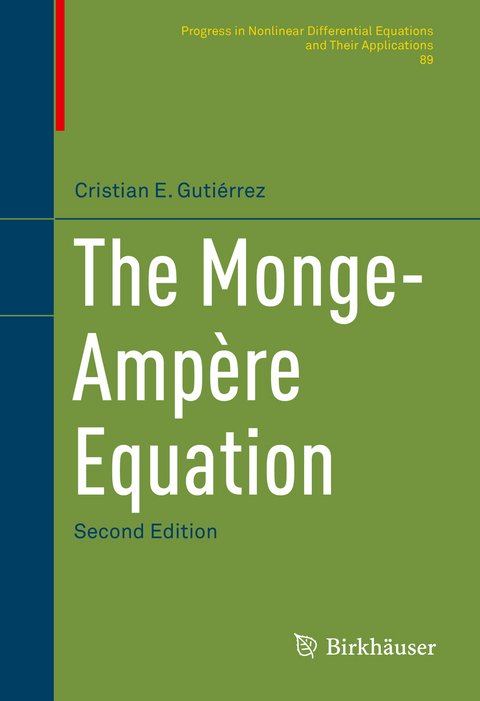 The Monge-Ampère Equation -  Cristian Gutierrez