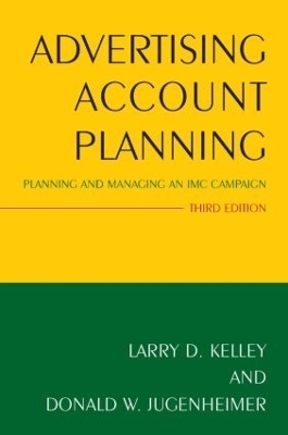 Advertising Account Planning - Larry Kelley, Donald Jugenheimer