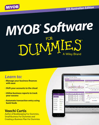 MYOB Software for Dummies 8e Australian Edition - V Curtis